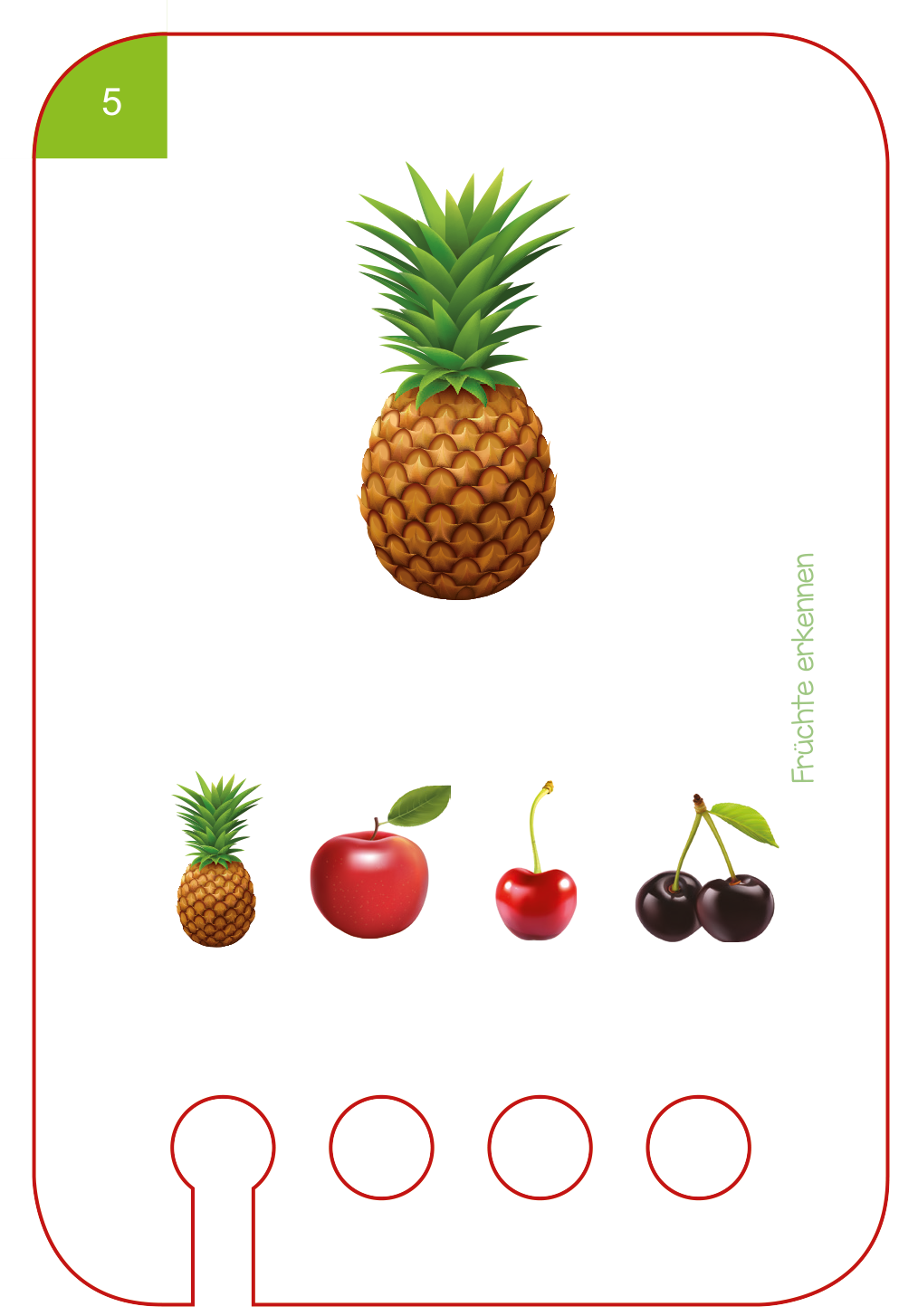 Erste Übungen - Früchte erkennen