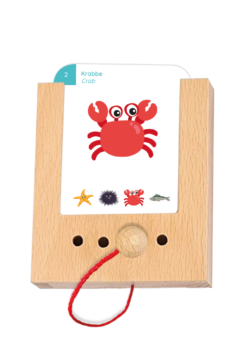 Woodplay Starterset Ages 3+ with 6 sets of cards