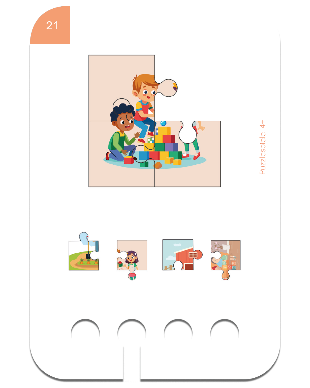 Neu: Puzzle Spiele 4+