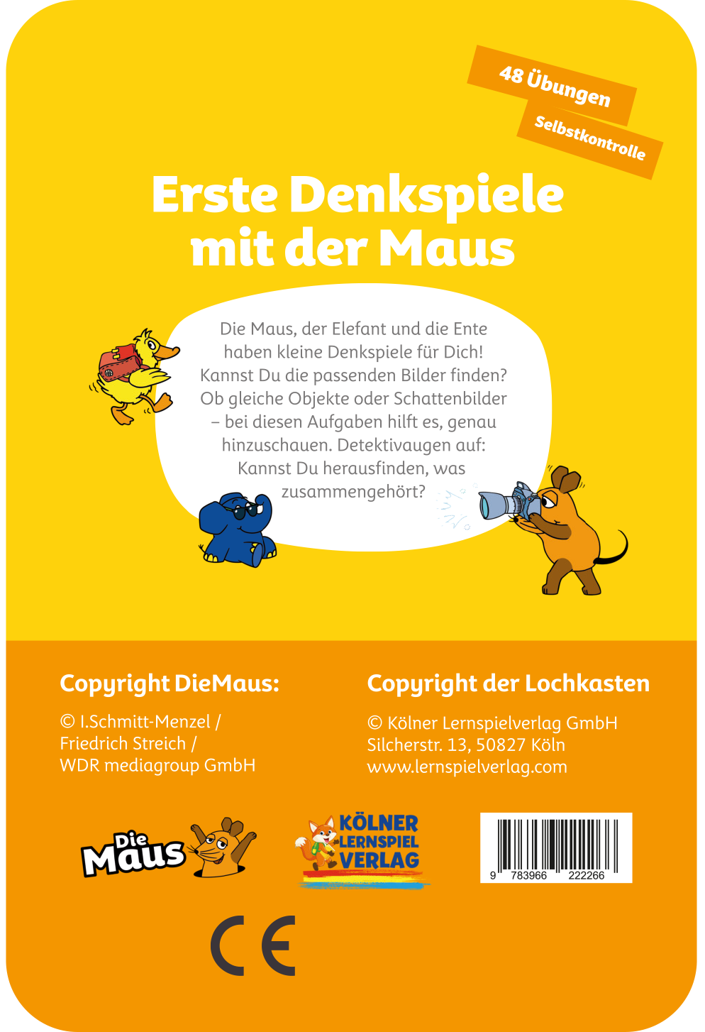 Erste Denkspiele mit der Maus 3-4+