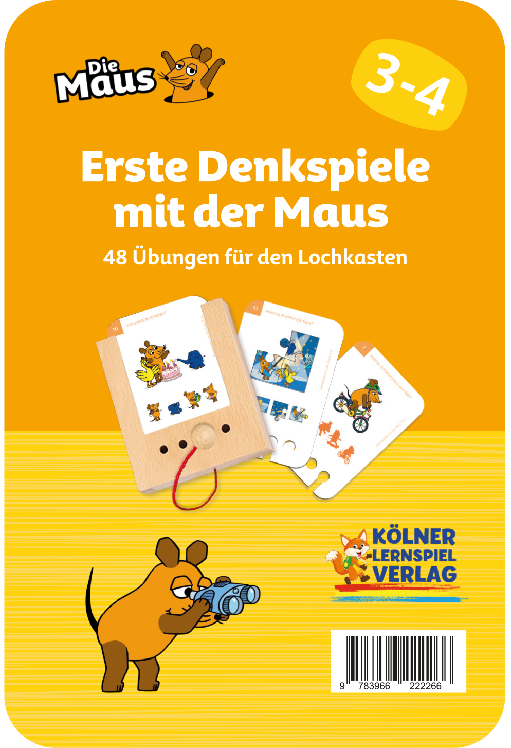 Erste Denkspiele mit der Maus 3-4+