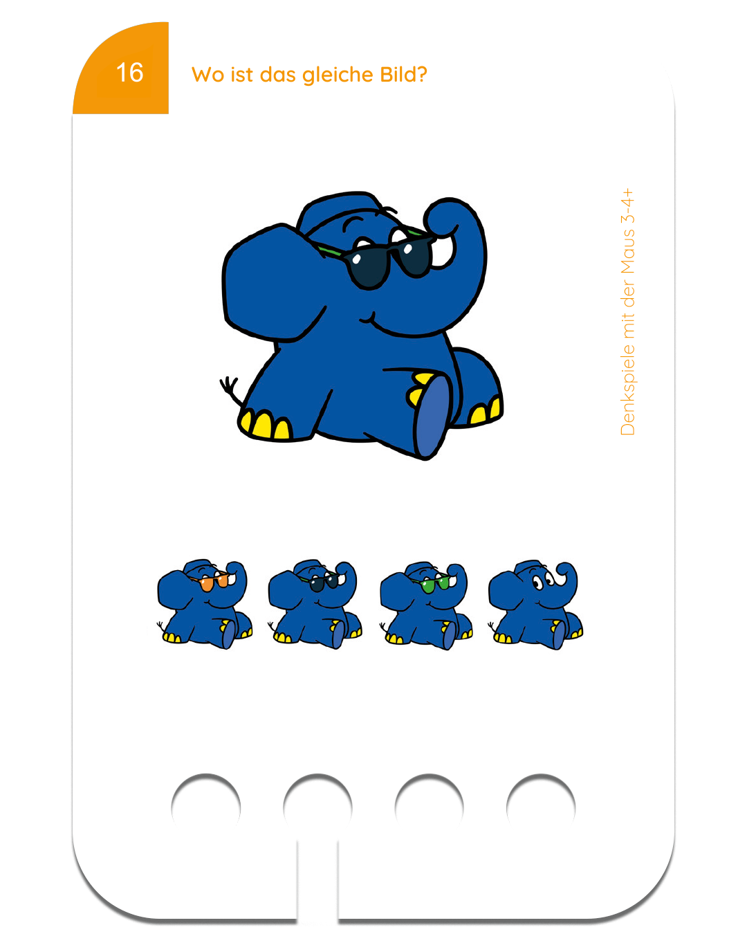 Erste Denkspiele mit der Maus 3-4+