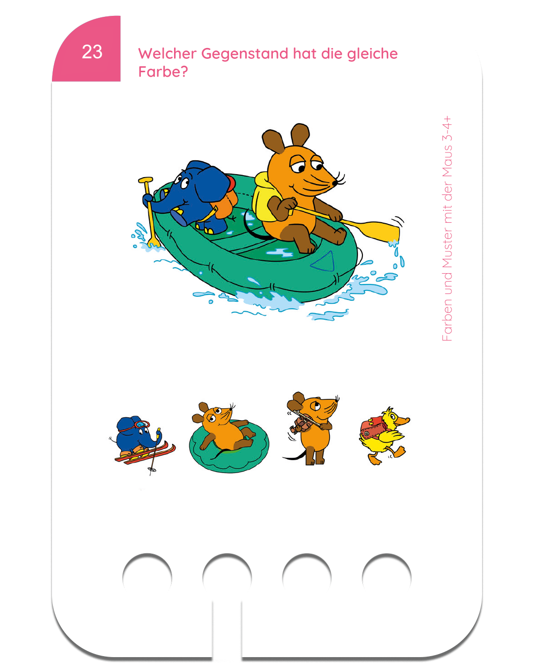 Farben und Muster mit der Maus 3-4+