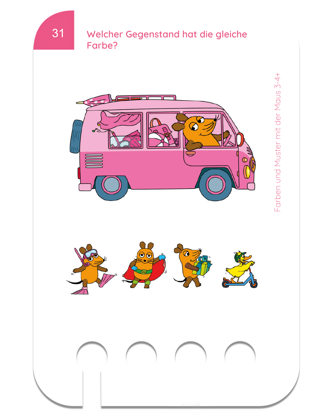 Farben und Muster mit der Maus 3-4+