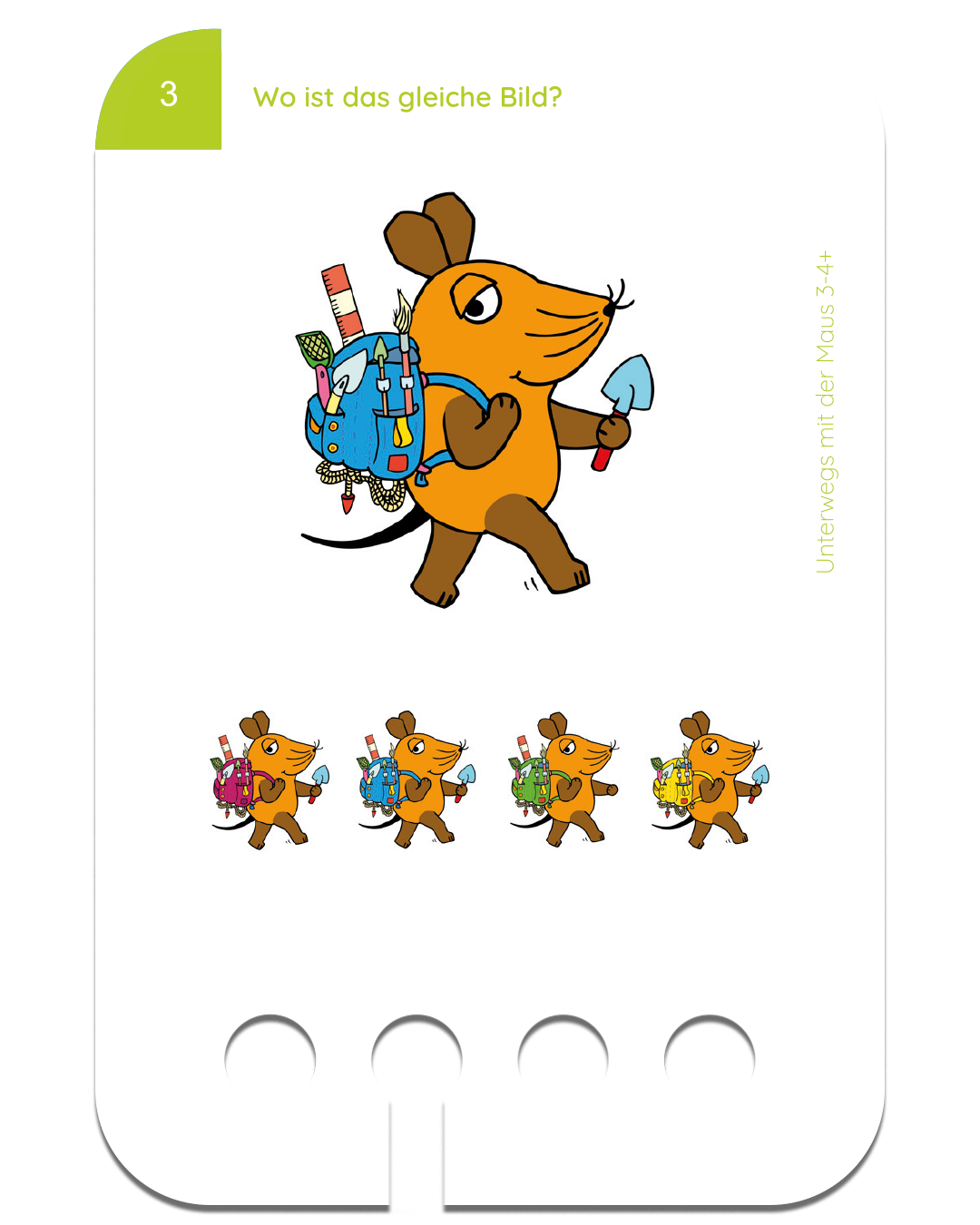 Unterwegs mit der Maus 3-4+