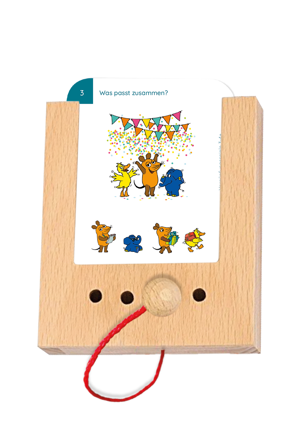 Woodplay Starterset Ages 3+ with 6 sets of cards