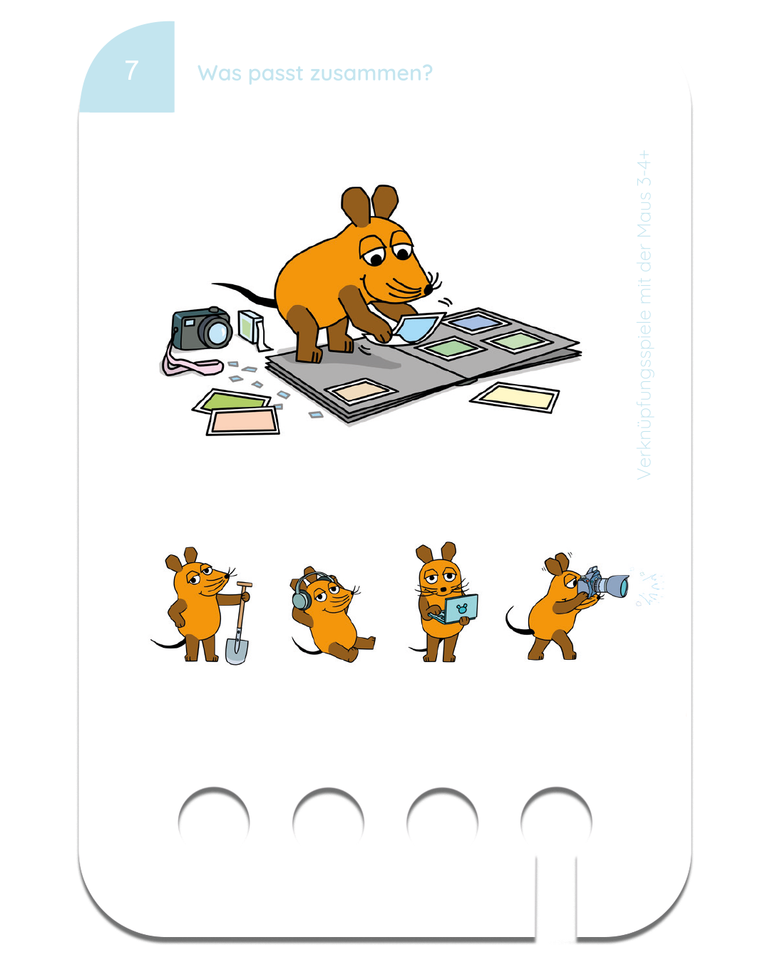 Verknüpfungsspiele mit der Maus 3-4+