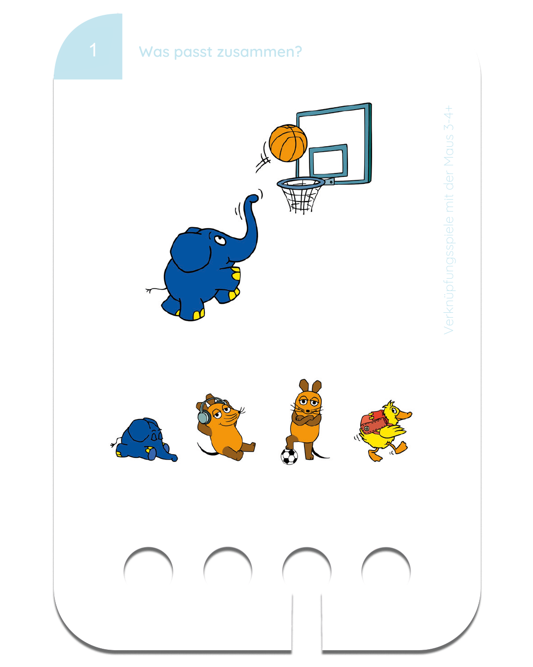 Verknüpfungsspiele mit der Maus 3-4+