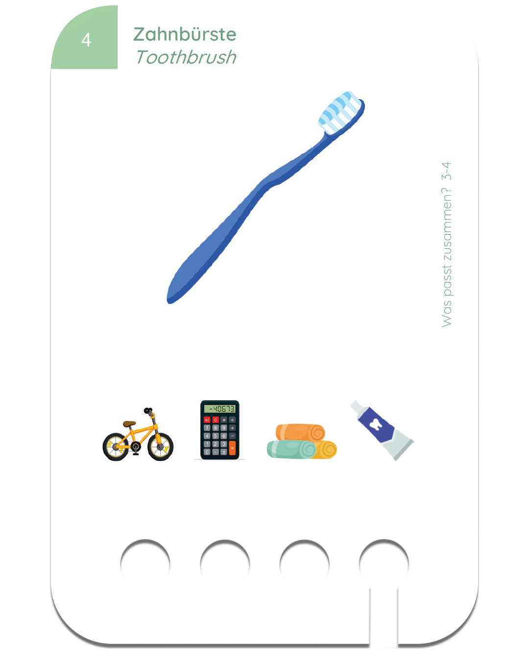 Kartensatz-Set ab 3 Jahren (6 Kartensätze)