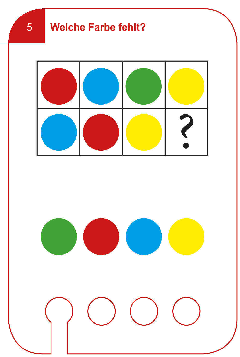 Color and form games