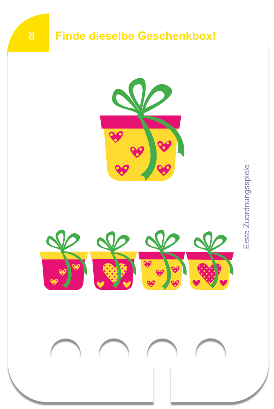 Puncho starter set ages 3+ with 6 sets of cards