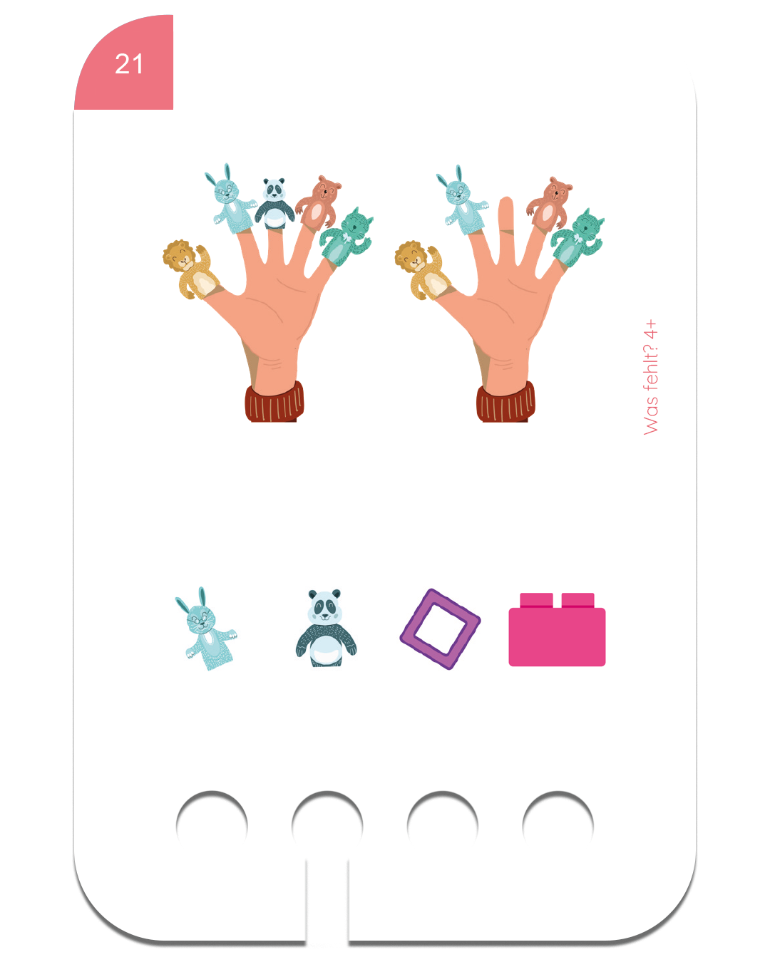 Woodplay Starterset Ages 3-4+ with 6 sets of cards