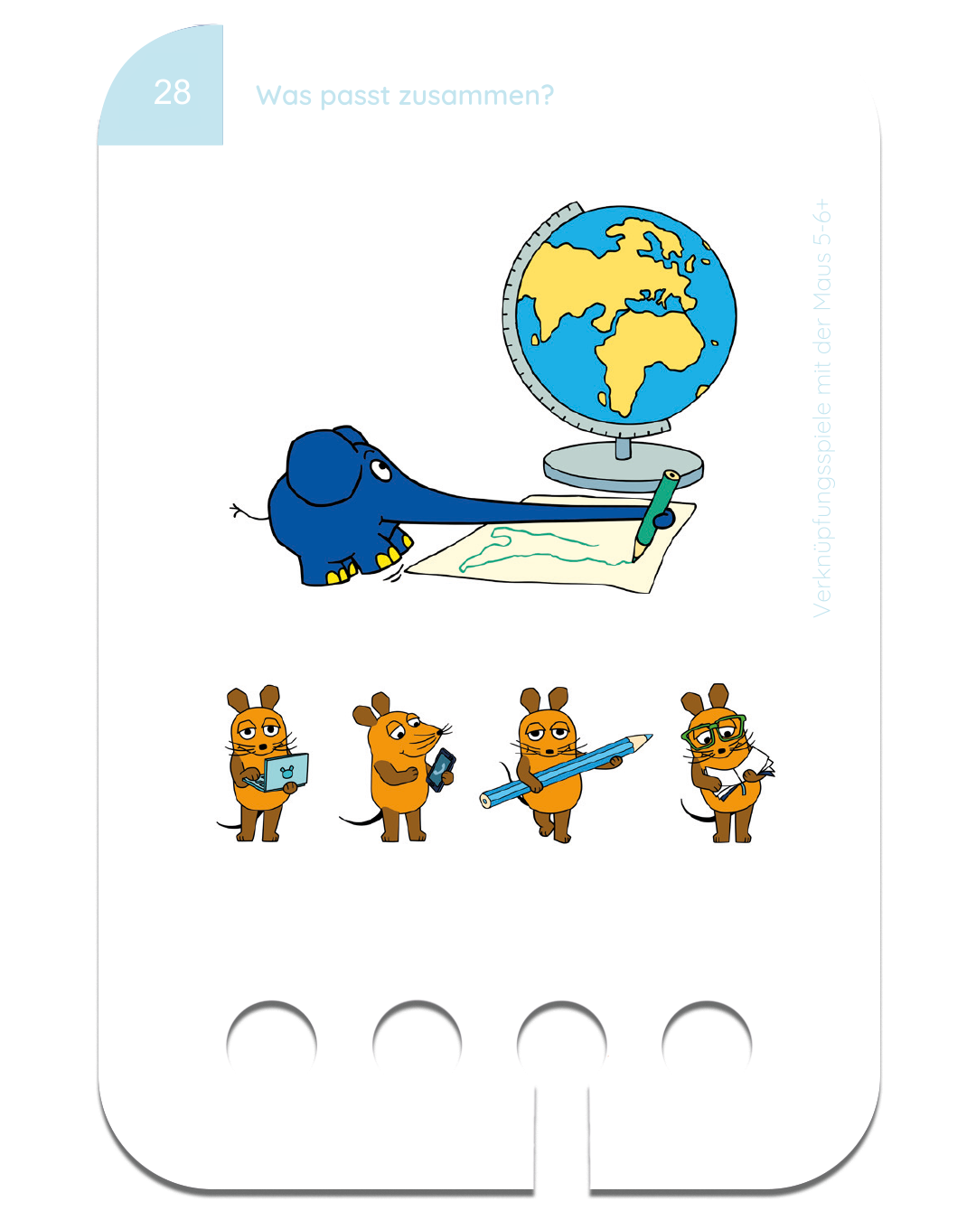 Verknüpfungsspiele mit der Maus 5-6+