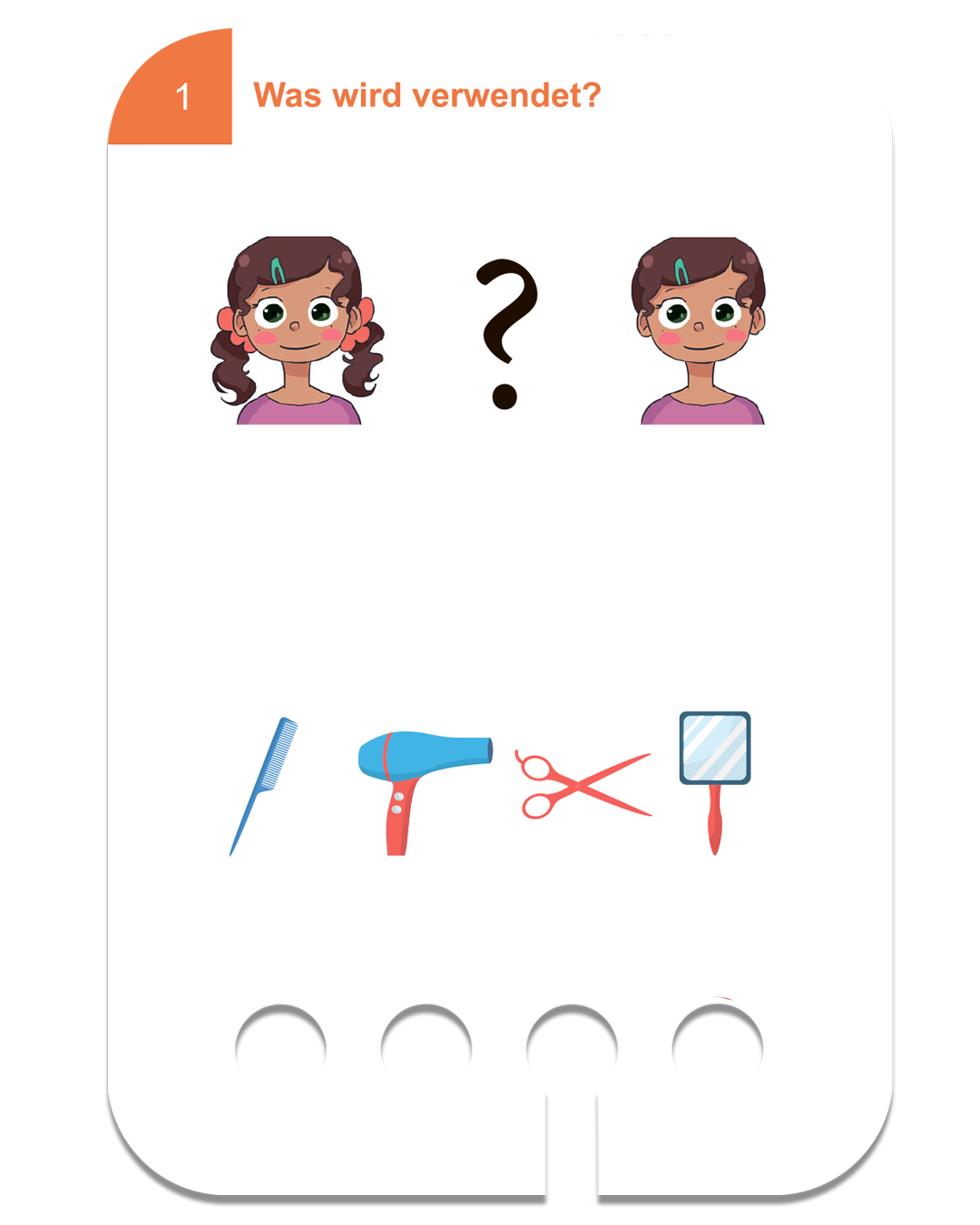 Lochkasten Starterset ab 5 Jahren mit 6 Kartensätzen