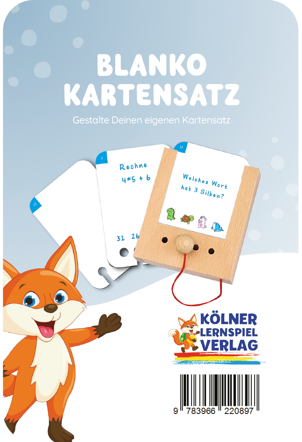 Lochkasten Blanko Karten