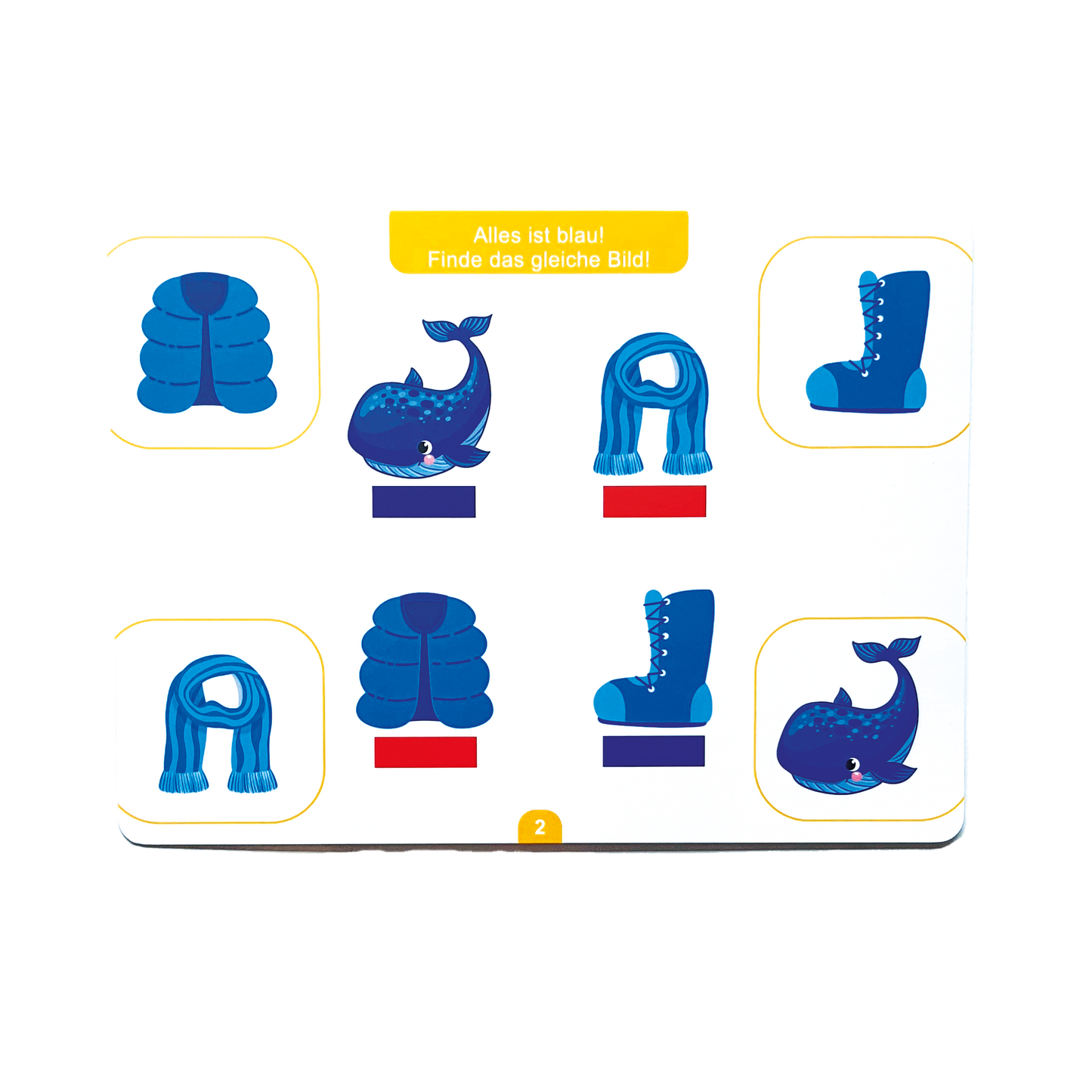 2-3 Jahre Ich lerne die Farben