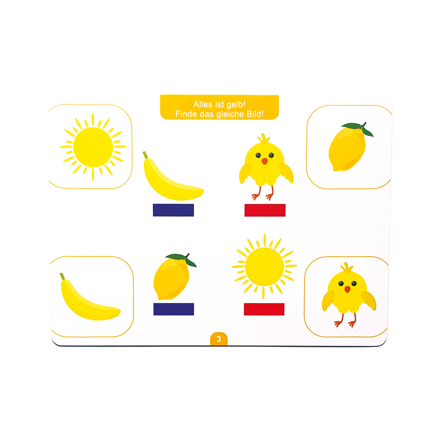 2-3 Jahre Ich lerne die Farben