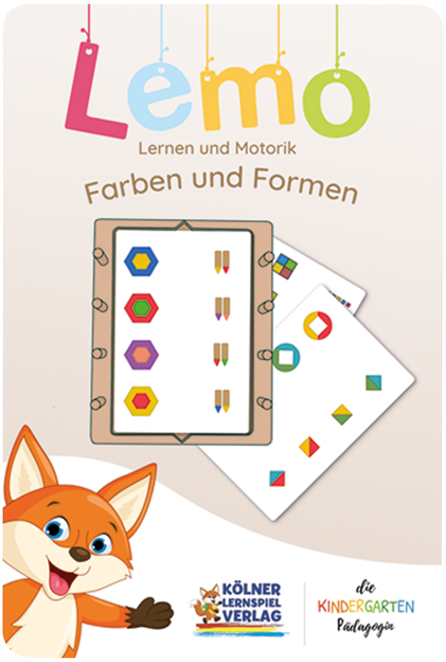 Lemo deck of cards colors and shapes