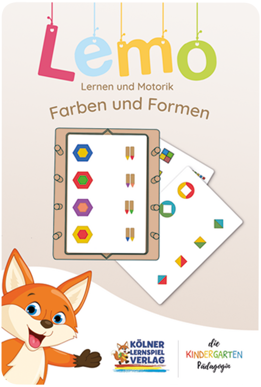 Lemo Kartensatz Farben und Formen (ab 3 Jahren)