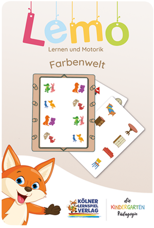 Lemo Kartensatz Farbenwelt (ab 4 Jahren)