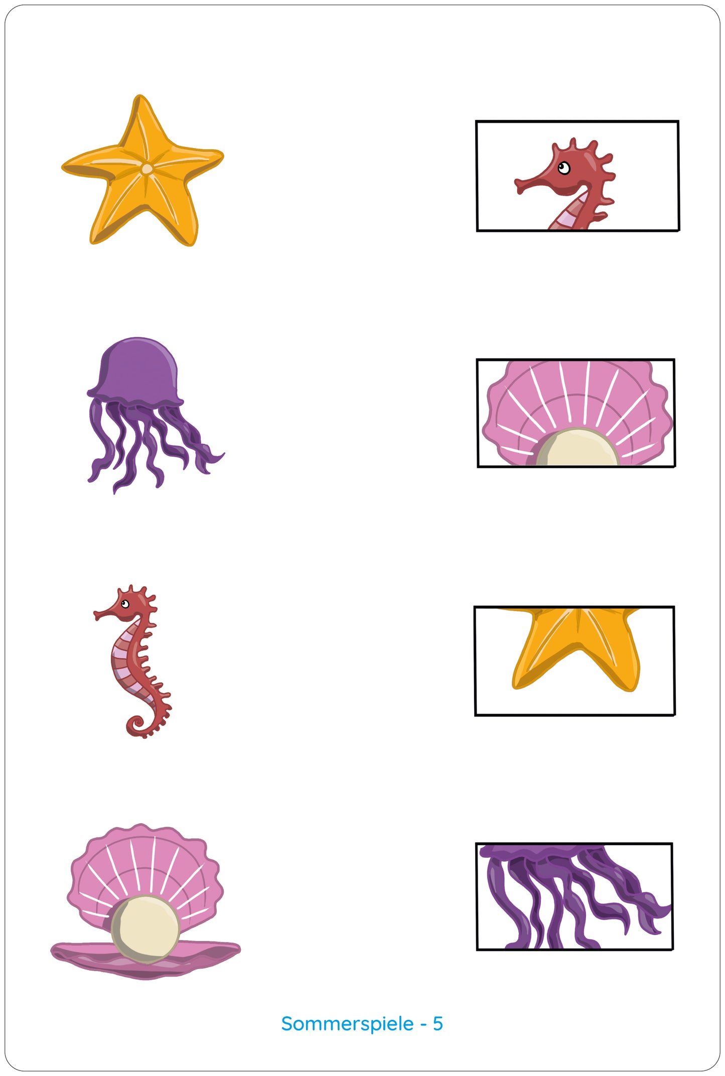 Lemo Kartensatz Sommerspiele