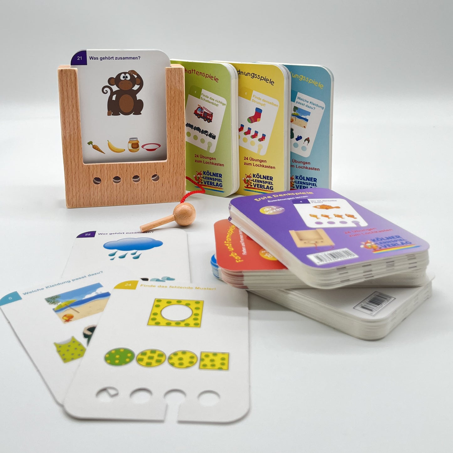 Punch box package from 3 years with 6 sets of cards