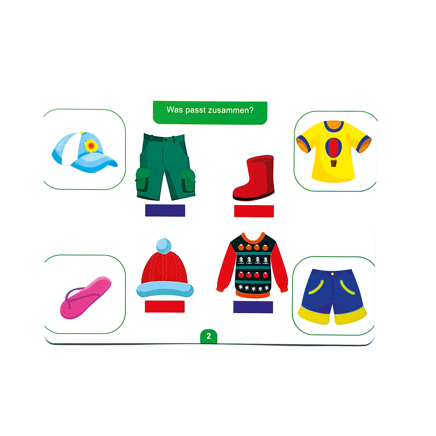 3-4 Jahre Logische Rätsel