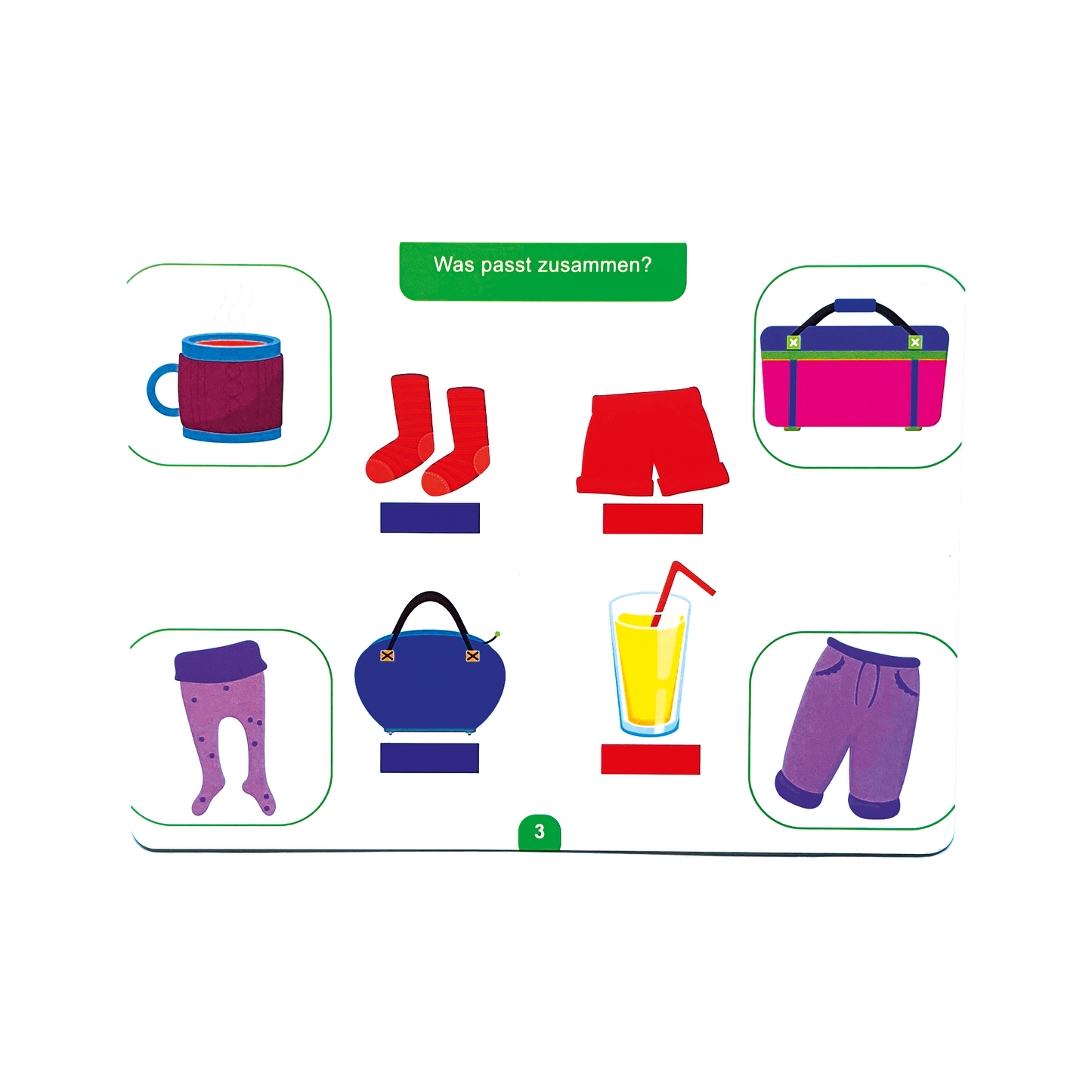 3-4 Jahre Logische Rätsel