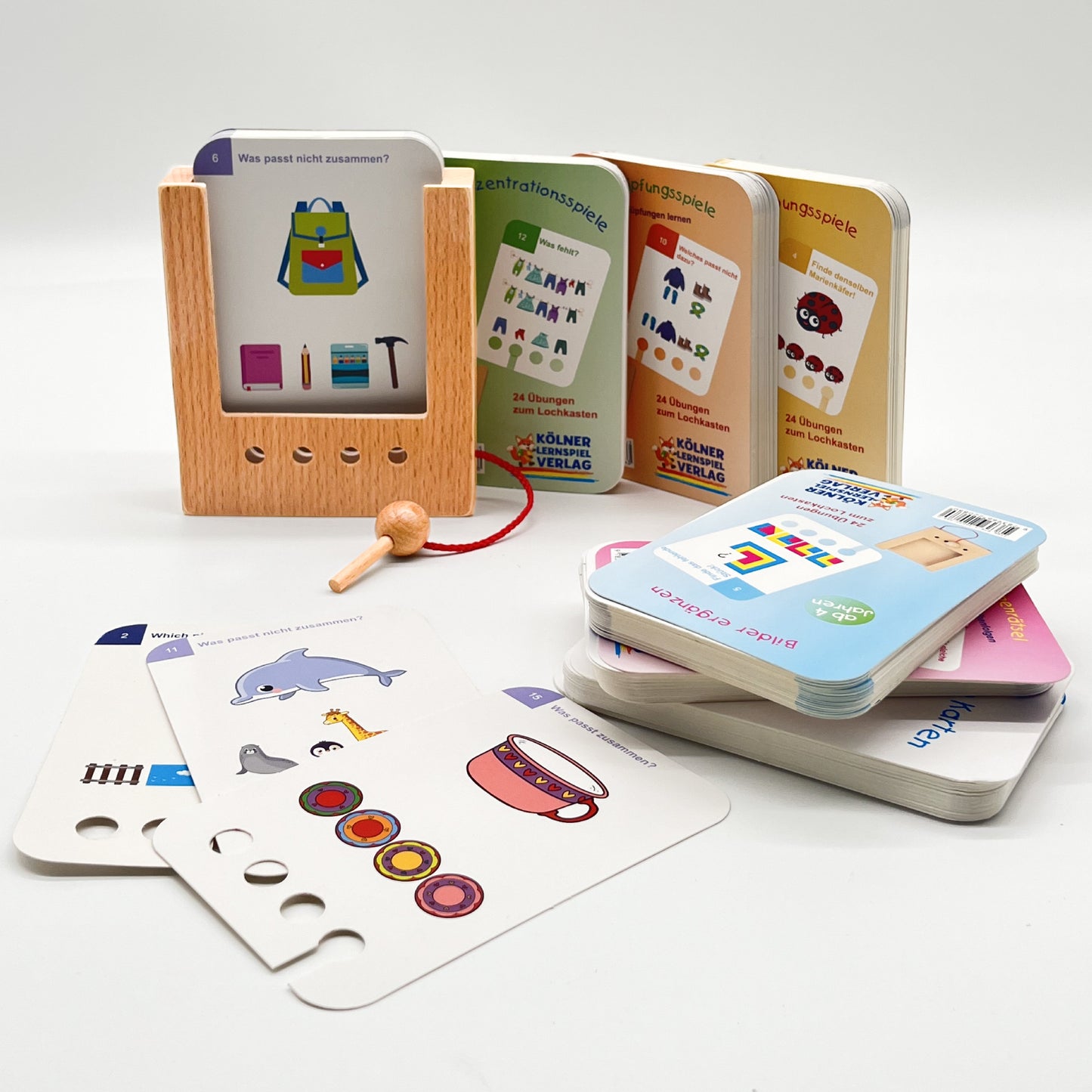 Punch box package from 4 years with 6 sets of cards