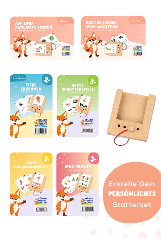 Your personal starter set: Woody + 6 card sets of your choice