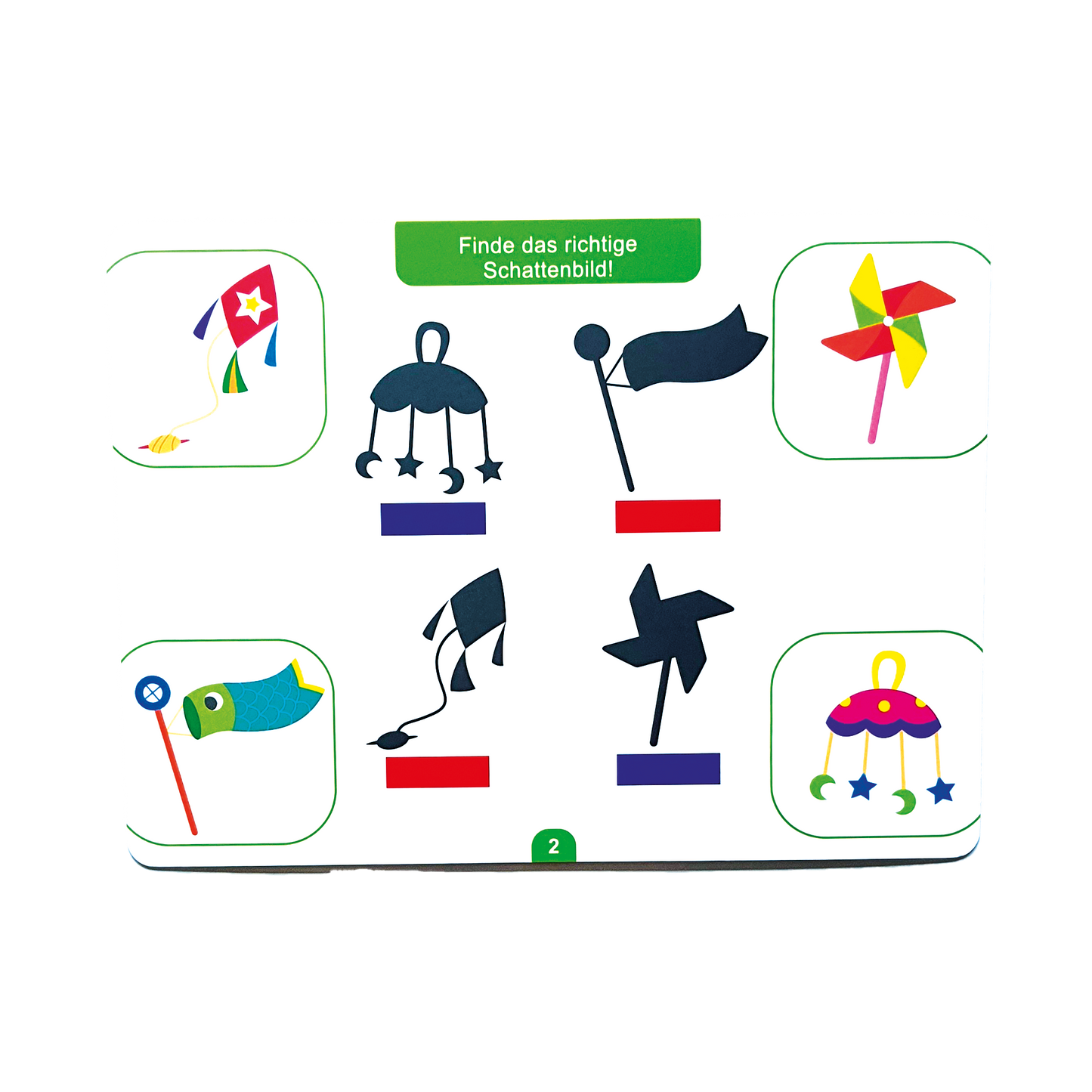 3-4 Jahre Schattenbilder