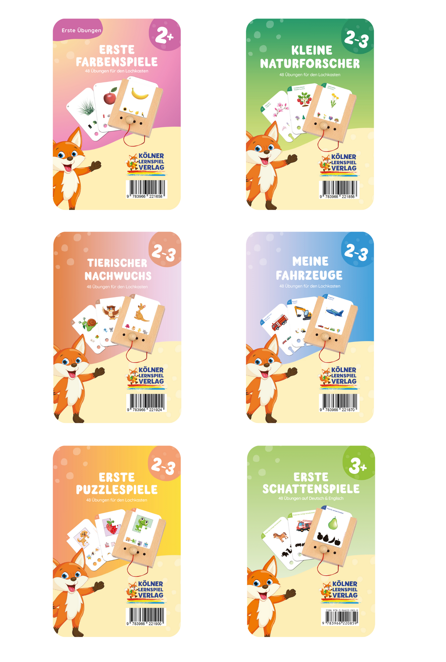 Card deck set from 5 years