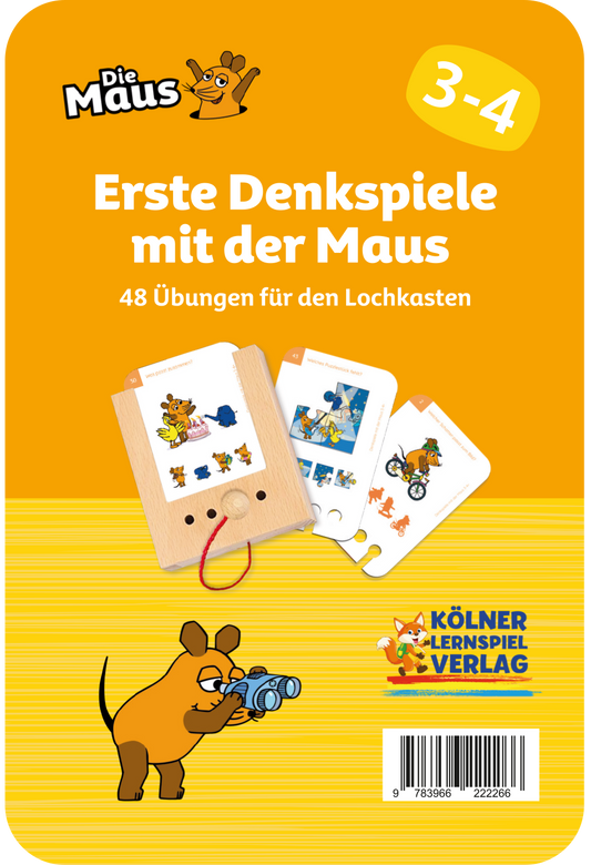 Erste Denkspiele mit der Maus 3-4+