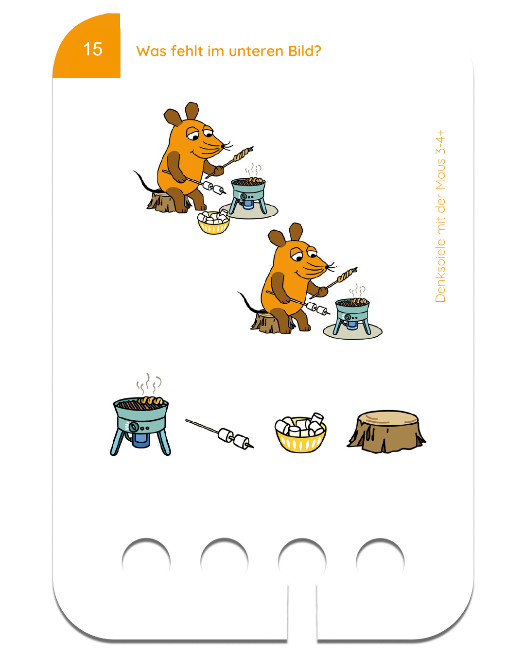 Erste Denkspiele mit der Maus 3-4+