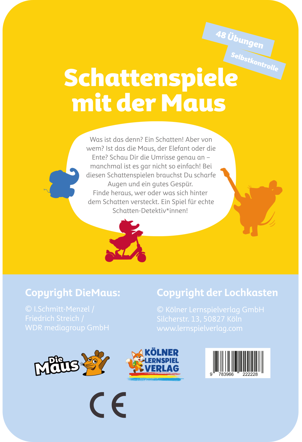 Schattenspiele mit der Maus 3-4+