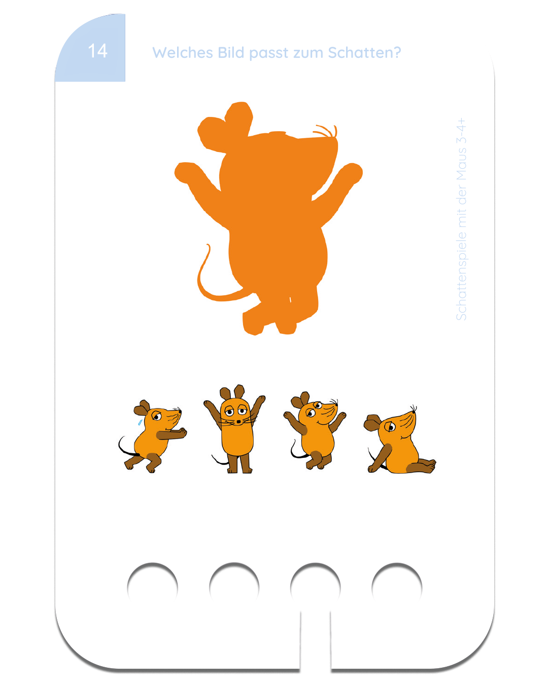 Schattenspiele mit der Maus 3-4+