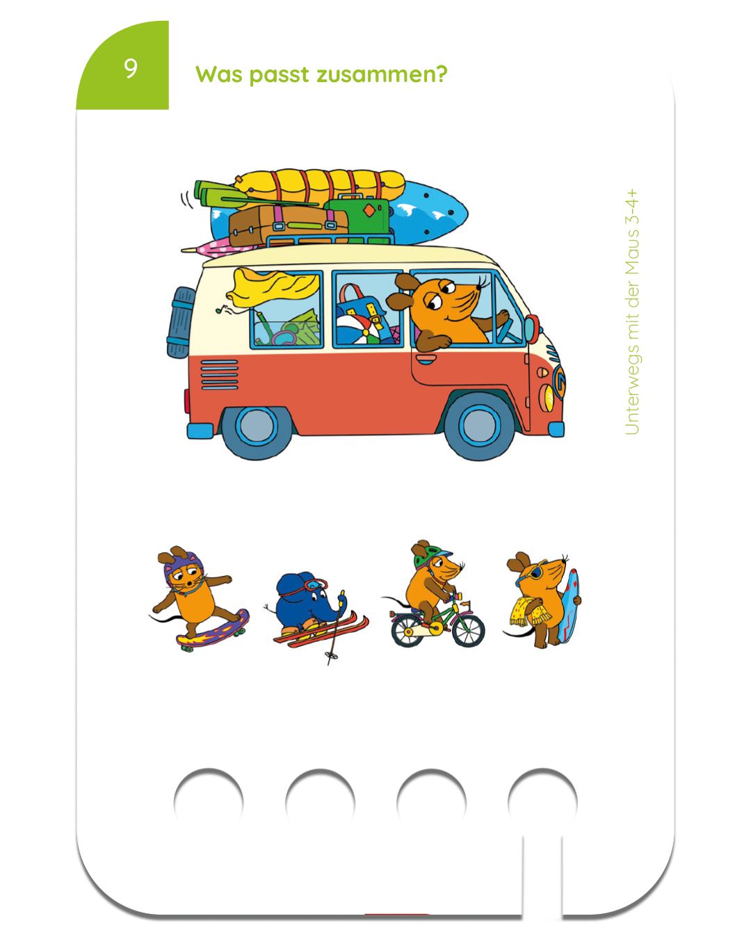 Unterwegs mit der Maus 3-4+