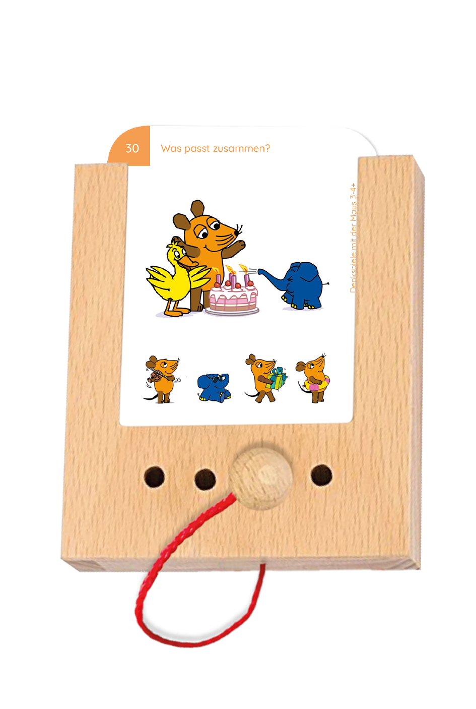 Erste Denkspiele mit der Maus 3-4+