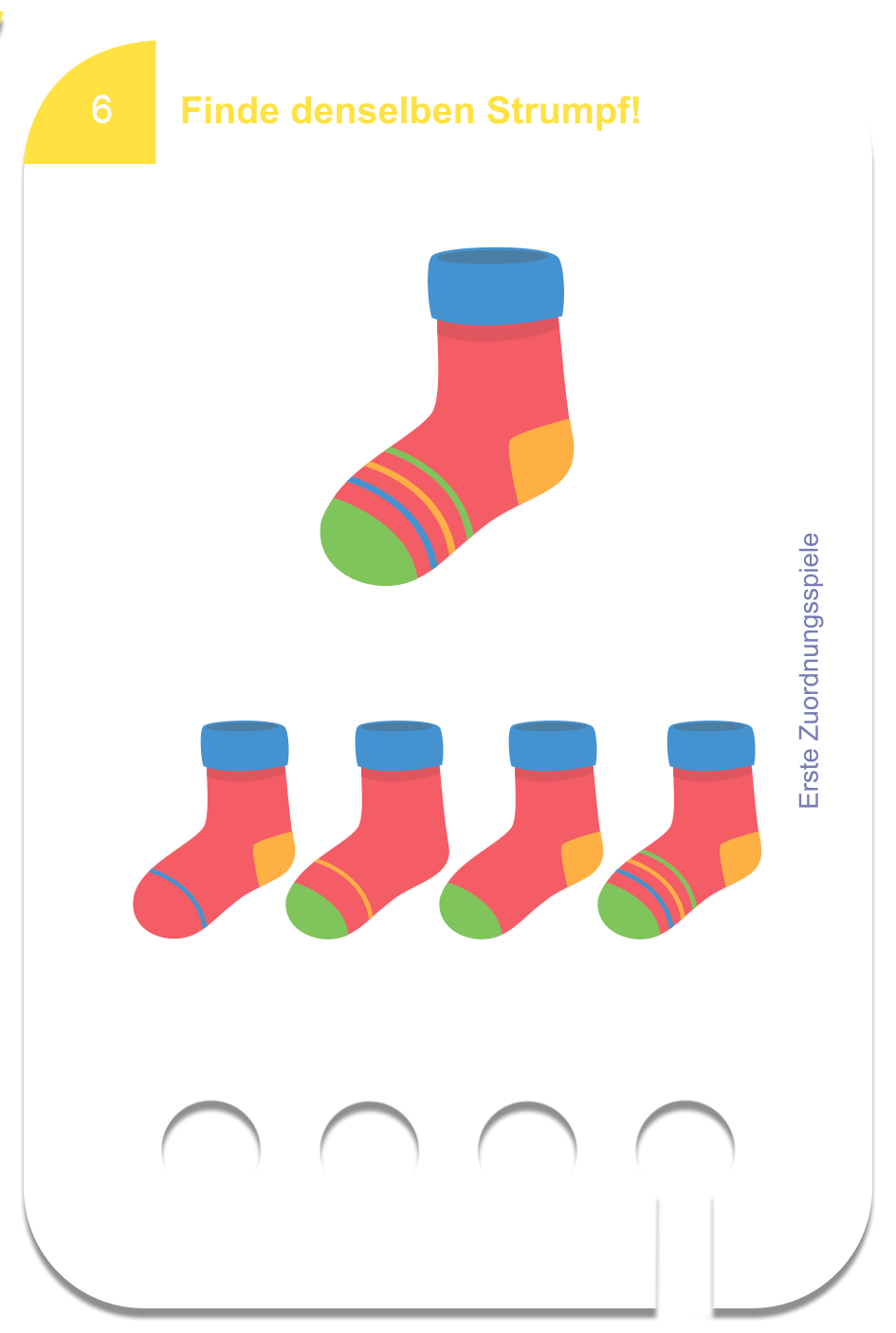 Puncho starter set ages 3+ with 6 sets of cards