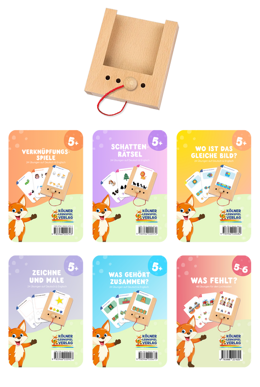 Puncho starter set ages 5+ with 6 sets of cards