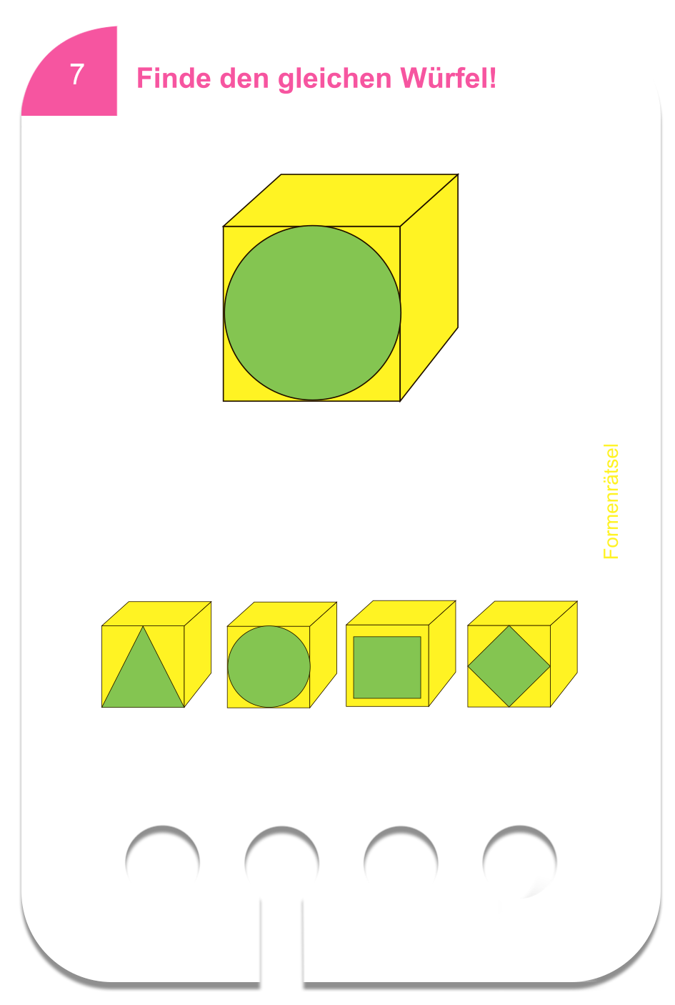 Kartensatz-Set ab 4 Jahren (6 Kartensätze)