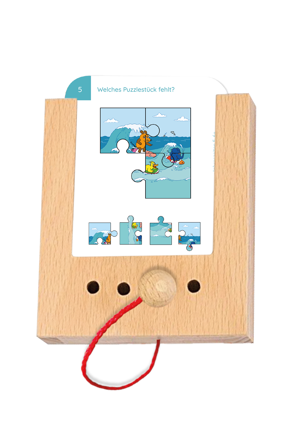 Woodplay Starterset Ages 3+ with 6 sets of cards