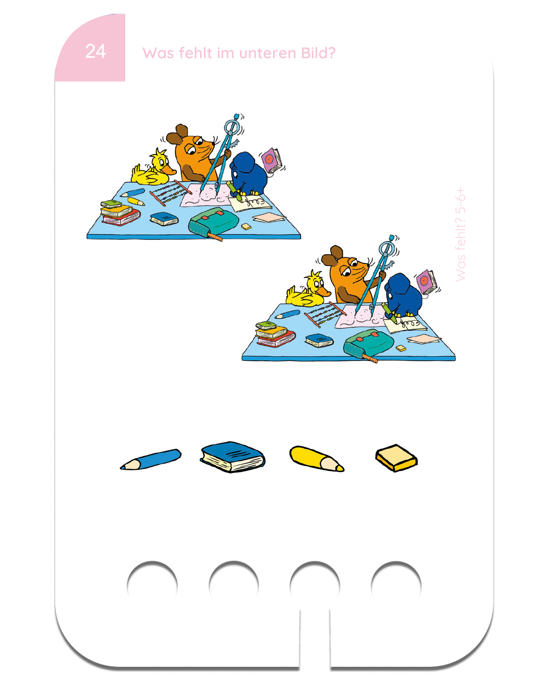 Was fehlt mit der Maus 5-6+