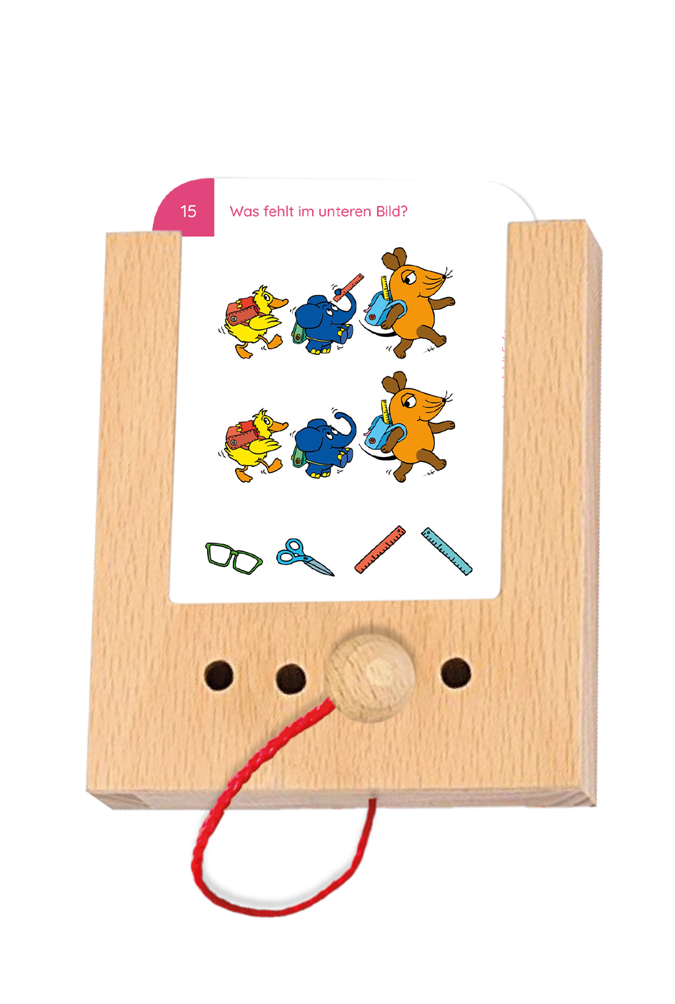 Woodplay Starterset Ages 3+ with 6 sets of cards