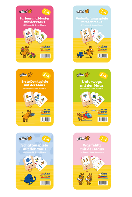 Woodplay Starterset Ages 3+ with 6 sets of cards