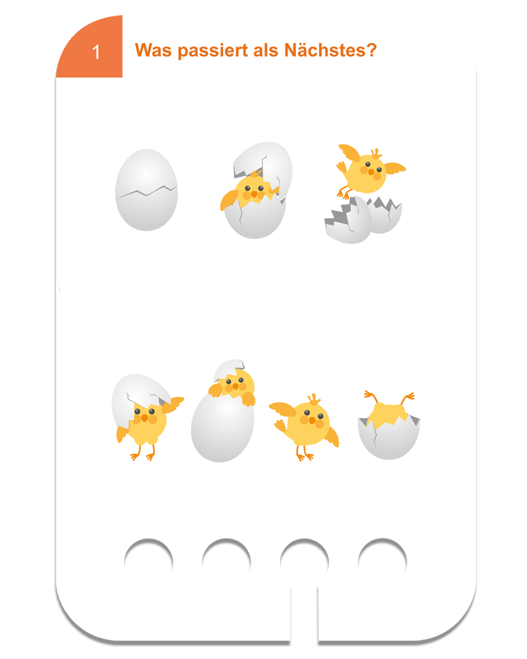 Lochkasten Starterset ab 5 Jahren mit 6 Kartensätzen