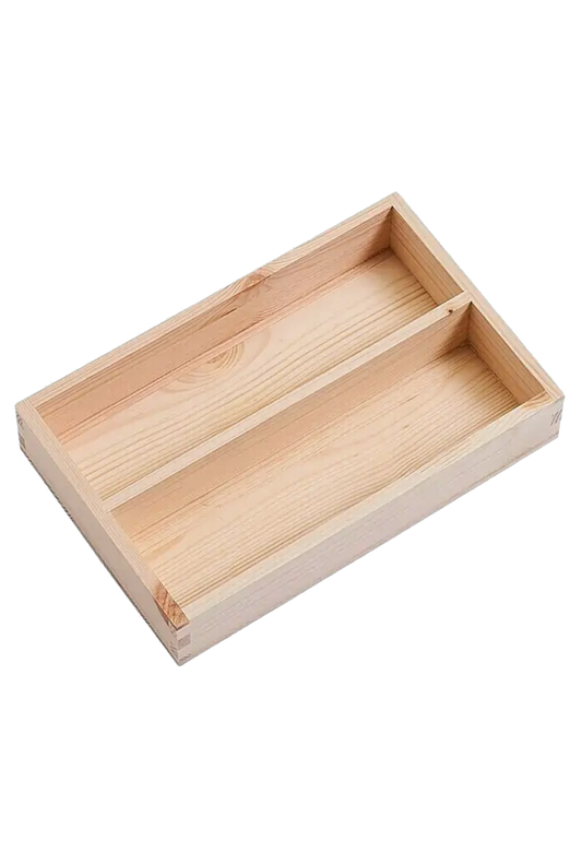 Wooden storage box