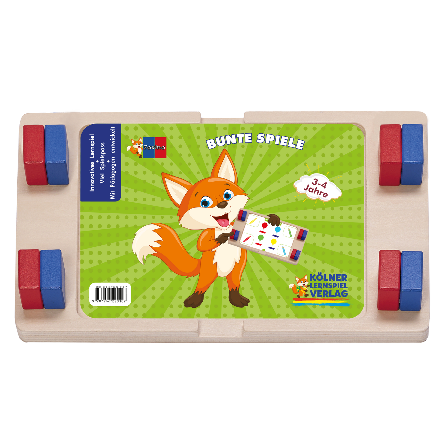 Foxino 3-4 years Colorful games