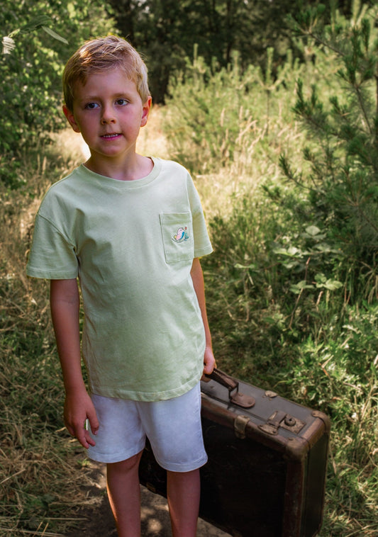 Noah's Ark Shorts Naturweiß aus Baumwolle