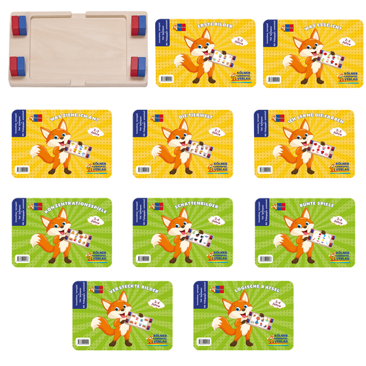 Das Große Foxino Set mit 10 Kartensätzen